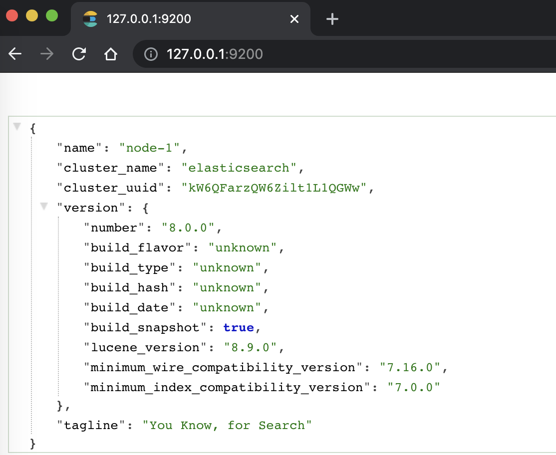 Elasticsearch 节点信息
